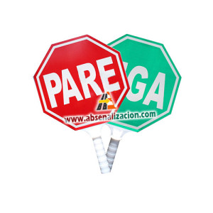 Paleta PARE-SIGA Reflectiva