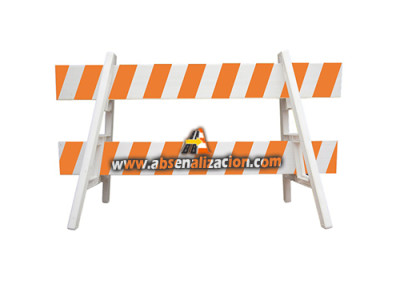 Barricada Plastica Blanca